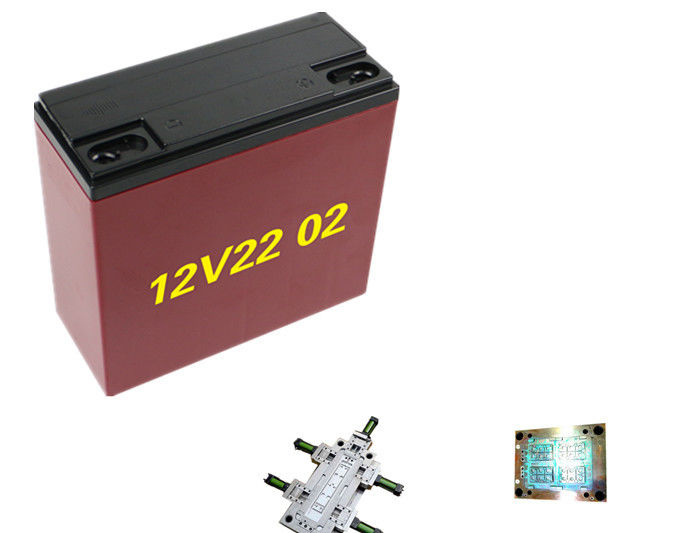 12V22 Professional Custom Plastic Battery Mould With Durable Multi Shot